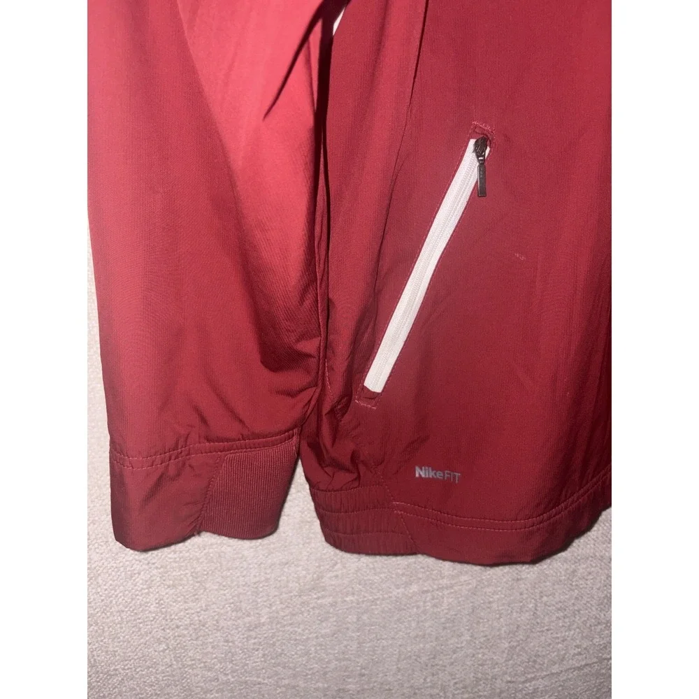 Crimson Red Nike Fit Storm OU Oklahoma Sooners Pullover Jacket Men's XXL Large